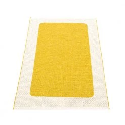 Pappelina Ilda Mustard & Vanilla Runner Rug