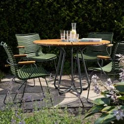 Houe Click Dining Chair With Bamboo Armrests Dining Chairs