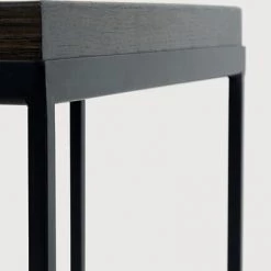 Ethnicraft Square Tray Side Table Without Tray