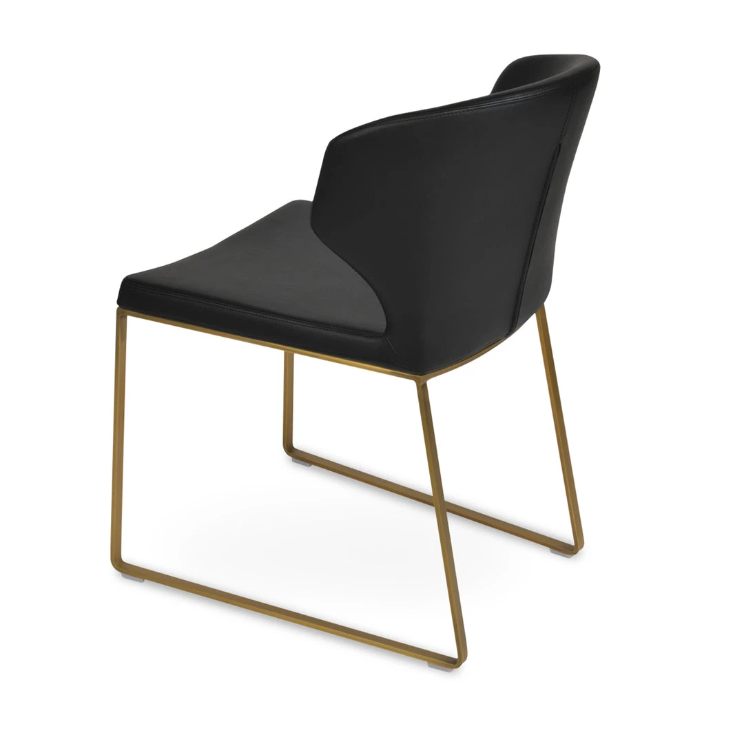 SohoConcept Modern Dining Amed +(Plus) Sled Dining Chair 6 SohoConcept Modern Dining Amed +(Plus) Sled Dining Chair