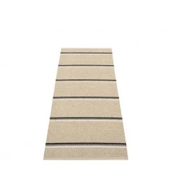 Pappelina Olle Mud & Beige Runner Rug 15 Pappelina Olle Mud & Beige Runner Rug