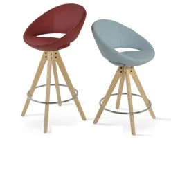 SohoConcept Crescent Pyramid Swivel Counter Stool 14 SohoConcept Crescent Pyramid Swivel Counter Stool