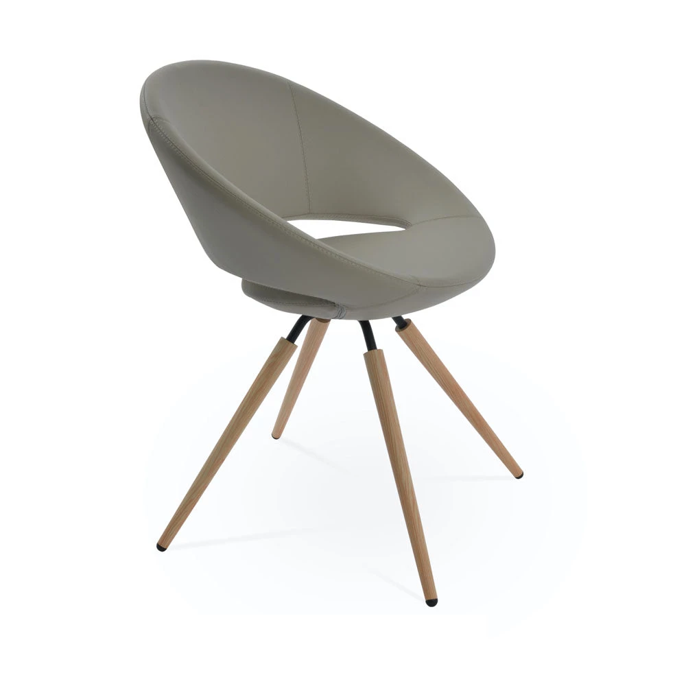 SohoConcept Crescent Carrot Swivel Dining Chair Modern Dining 5 SohoConcept Crescent Carrot Swivel Dining Chair Modern Dining