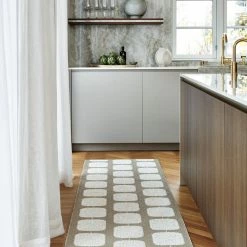 Pappelina Sten Light Nougat & Vanilla Runner Rug