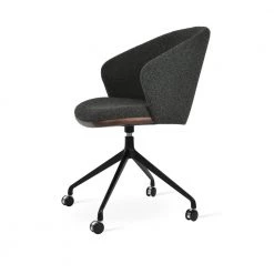 SohoConcept Athena Spider Swivel Arm Chair With Casters Office Chairs