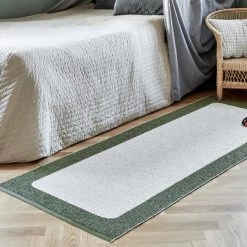 Pappelina Ilda Pine & Vanilla Runner Rug