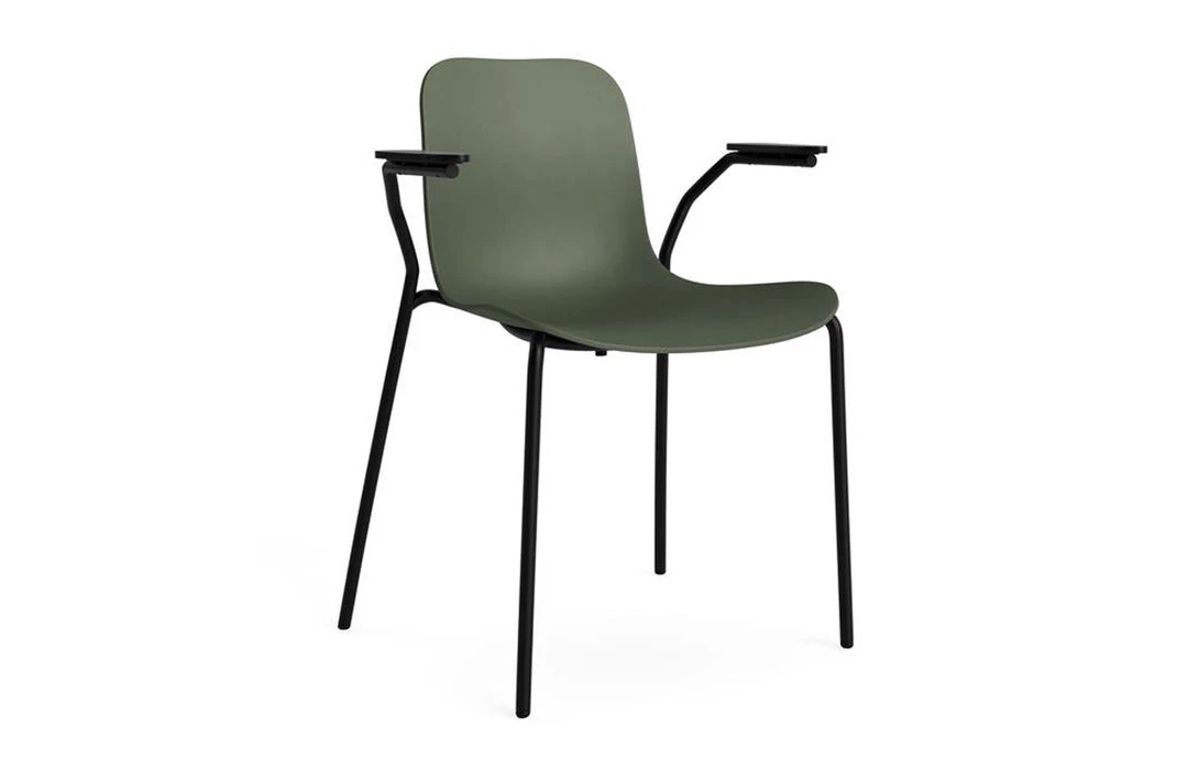 NORR11 Modern Dining Langue Stack Armrest Soft Steel Dining Chair 11 NORR11 Modern Dining Langue Stack Armrest Soft Steel Dining Chair