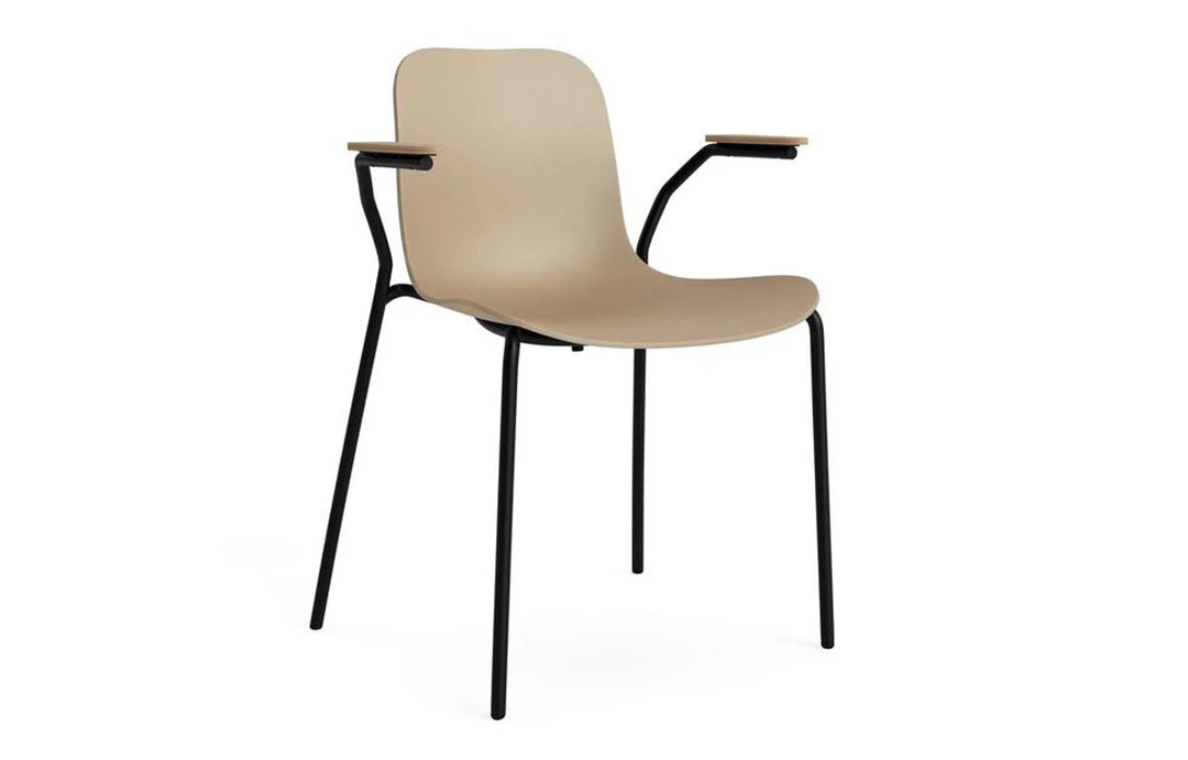 NORR11 Modern Dining Langue Stack Armrest Soft Steel Dining Chair 12 NORR11 Modern Dining Langue Stack Armrest Soft Steel Dining Chair