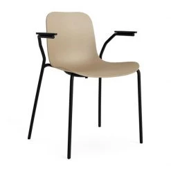 NORR11 Modern Dining Langue Stack Armrest Soft Steel Dining Chair 36 NORR11 Modern Dining Langue Stack Armrest Soft Steel Dining Chair