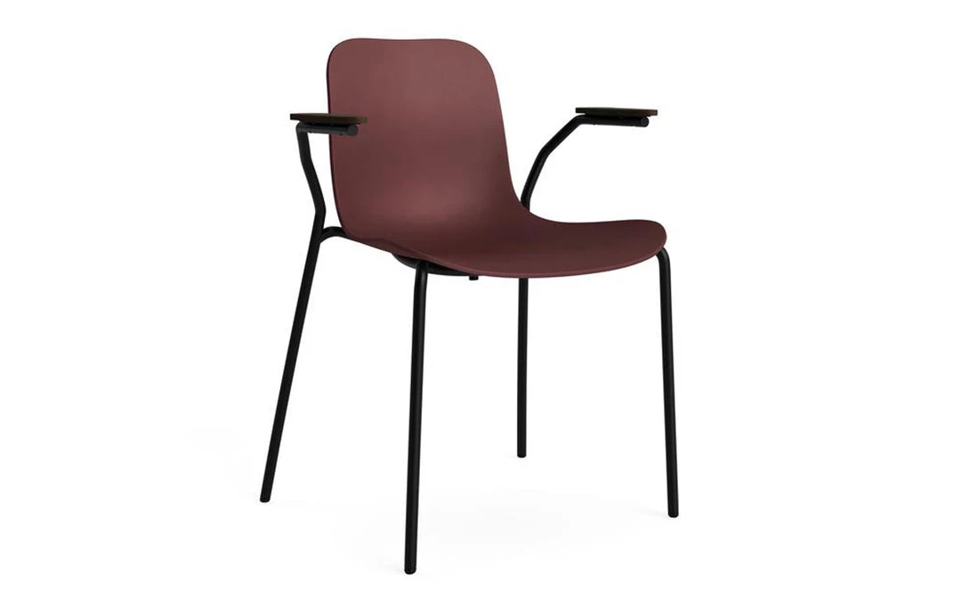 NORR11 Modern Dining Langue Stack Armrest Soft Steel Dining Chair 14 NORR11 Modern Dining Langue Stack Armrest Soft Steel Dining Chair