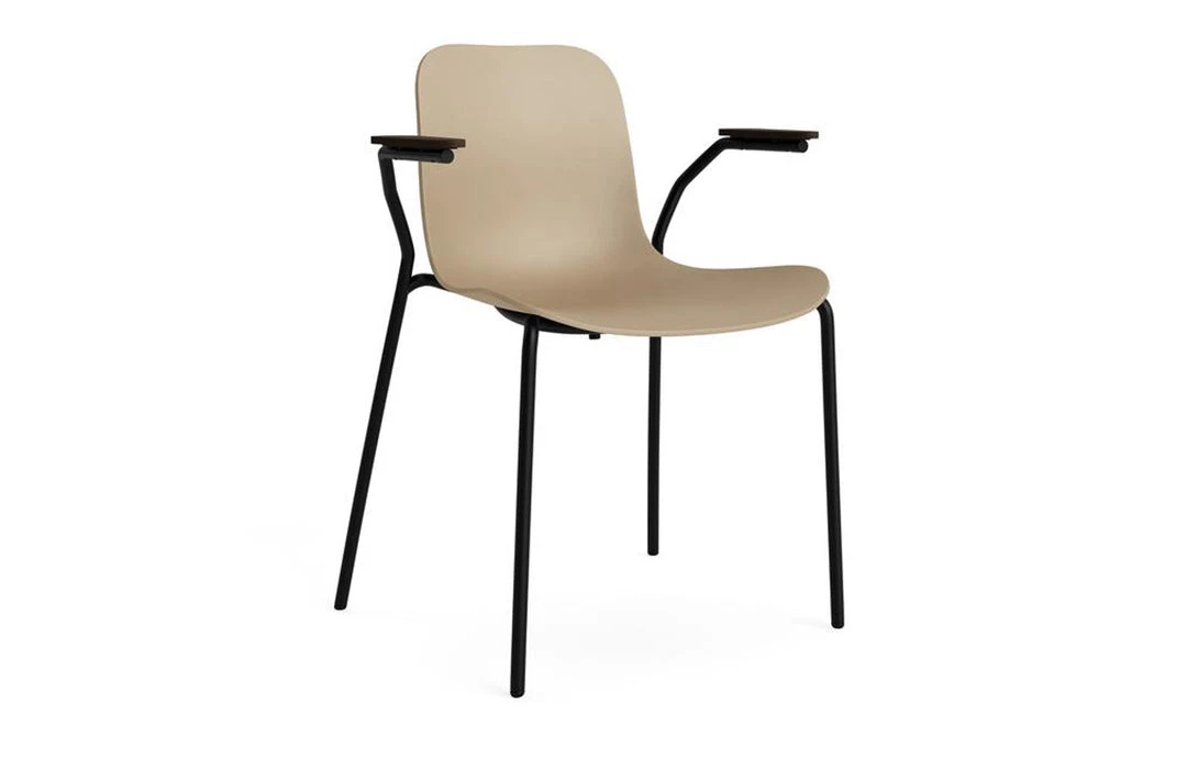 NORR11 Modern Dining Langue Stack Armrest Soft Steel Dining Chair 19 NORR11 Modern Dining Langue Stack Armrest Soft Steel Dining Chair