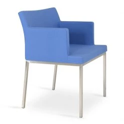 SohoConcept Modern Living Soho Metal Arm Chair