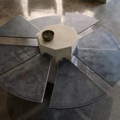 James De Wulf Steel Fan Coffee Table 16 James De Wulf Steel Fan Coffee Table
