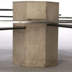 James De Wulf Steel Fan Coffee Table 13 James De Wulf Steel Fan Coffee Table