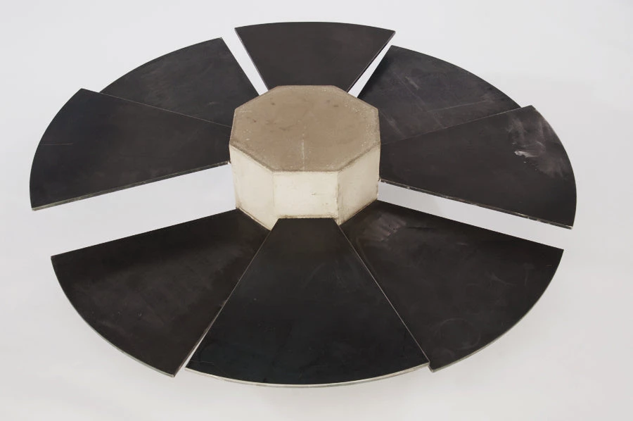 James De Wulf Steel Fan Coffee Table 10 James De Wulf Steel Fan Coffee Table