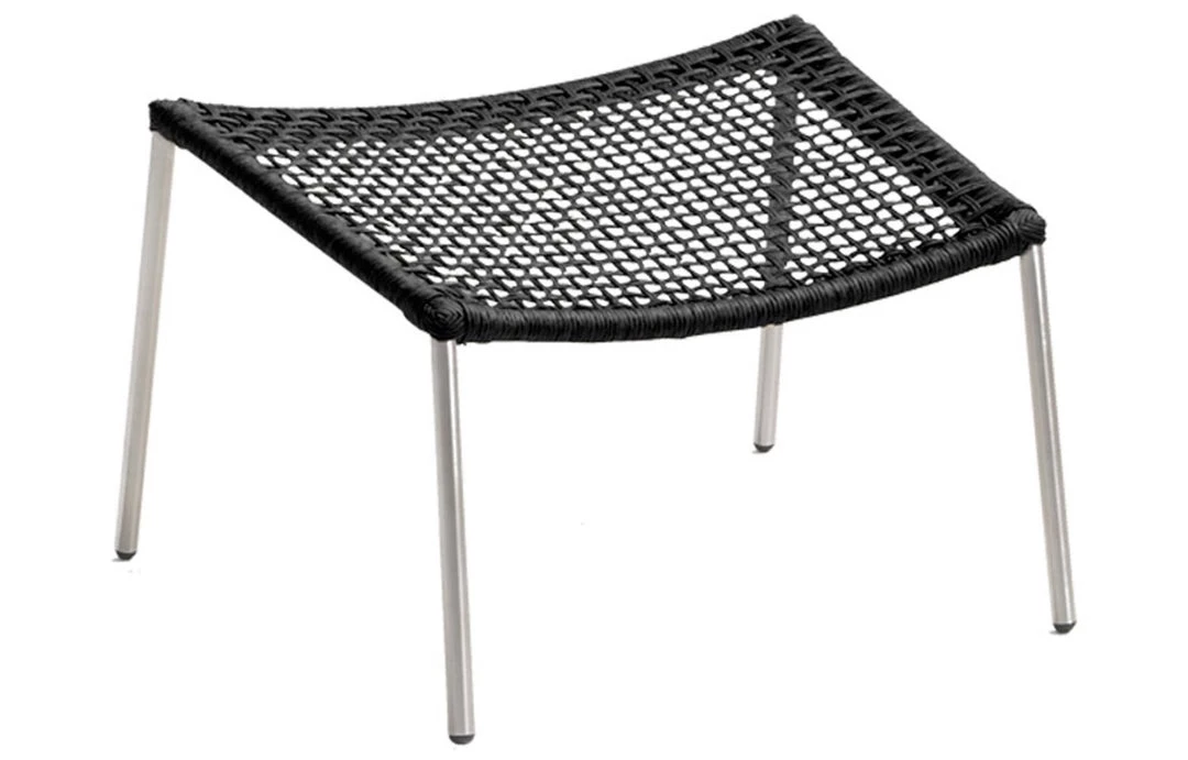 Cane-Line Straw Round Weave Footstool 3 Cane-Line Straw Round Weave Footstool