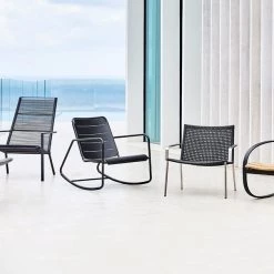 Cane-Line Straw Stackable Lounge Armchair