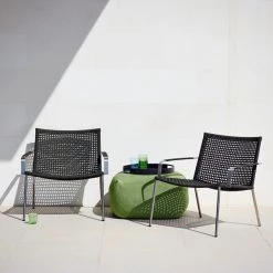Cane-Line Straw Stackable Lounge Armchair