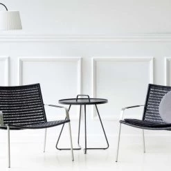 Cane-Line Modern Living Straw Weave Lounge Chair