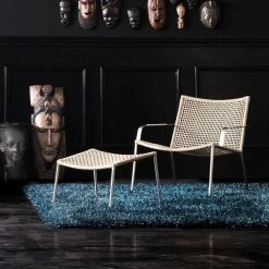 Cane-Line Modern Living Straw Weave Lounge Chair