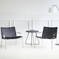 Cane-Line Modern Living Straw Weave Lounge Chair