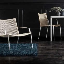Cane-Line Modern Living Straw Weave Lounge Chair