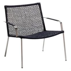 Cane-Line Modern Living Straw Weave Lounge Chair
