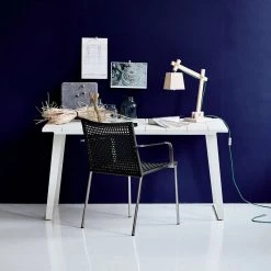 Cane-Line Straw Weave Stackable Dining Armchair Modern Dining