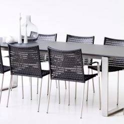 Cane-Line Straw Weave Stackable Dining Chair