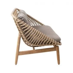 Cane-Line Strington Outdoor Teak 2-Seater Sofa