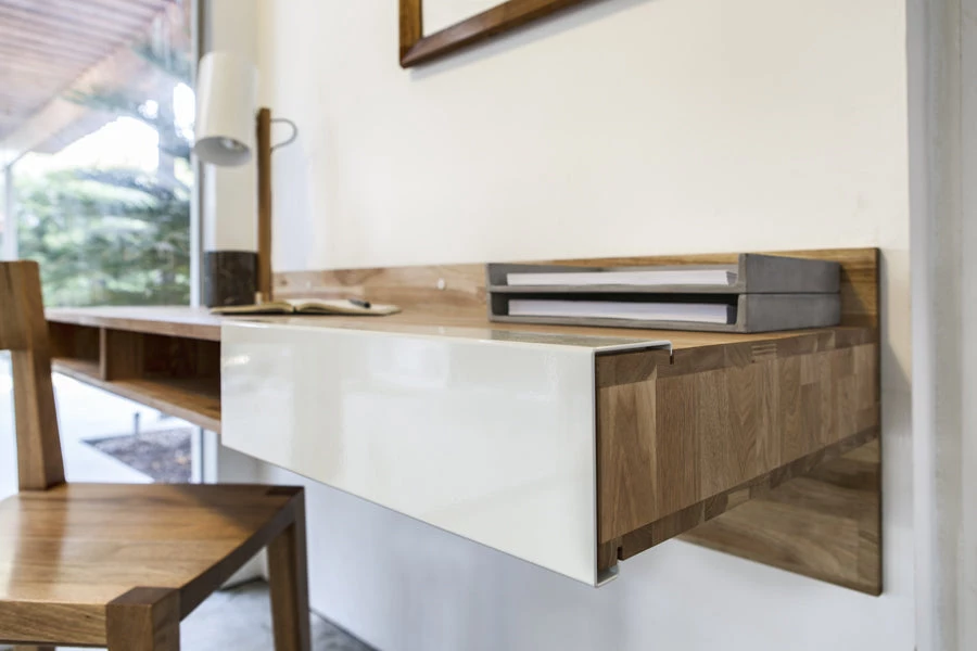 MASHstudios LAX Wall Mounted Desk Modern Office 7 MASHstudios LAX Wall Mounted Desk Modern Office