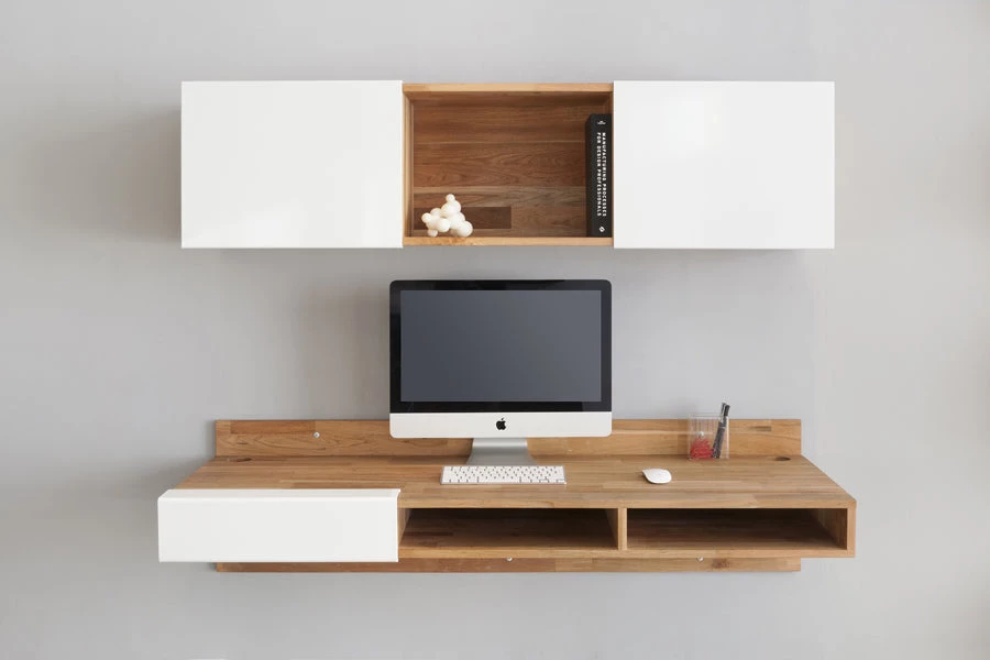 MASHstudios LAX Wall Mounted Desk Modern Office 8 MASHstudios LAX Wall Mounted Desk Modern Office