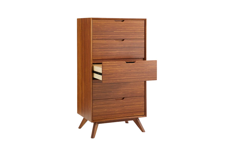 Greenington Summit Amber Five Drawer Chest Modern Bedroom 8 Greenington Summit Amber Five Drawer Chest Modern Bedroom