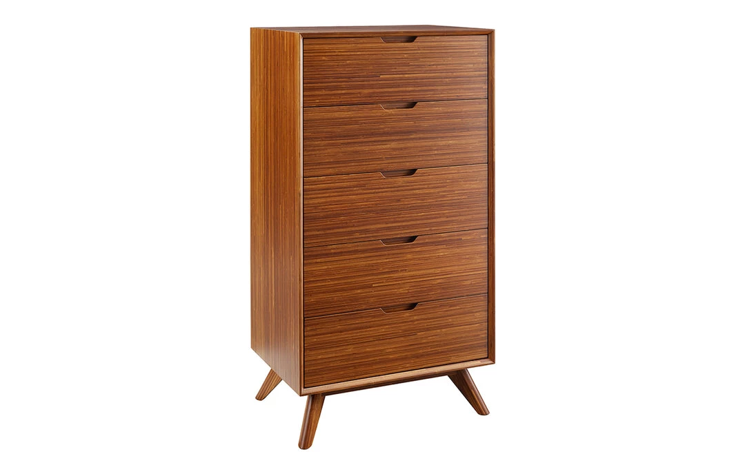 Greenington Summit Amber Five Drawer Chest Modern Bedroom 4 Greenington Summit Amber Five Drawer Chest Modern Bedroom