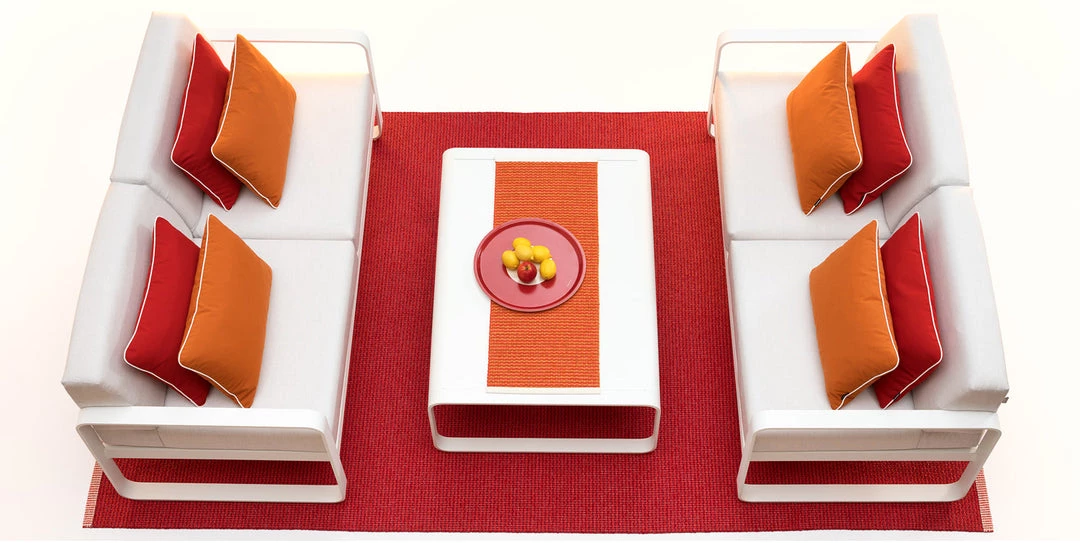 Pappelina Sunny Pale Orange Indoor & Outdoor Cushion 4 Pappelina Sunny Pale Orange Indoor & Outdoor Cushion