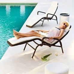 Cane-Line Sunrise Stackable Relaxing Chair