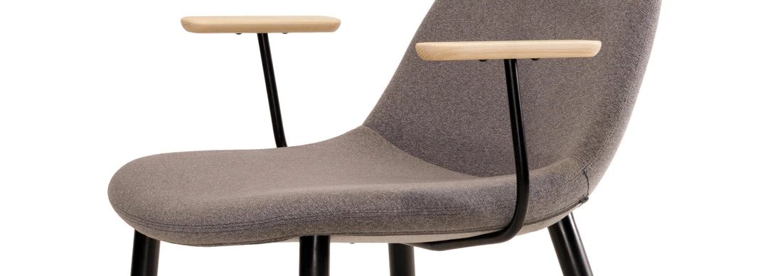 B&T Surf Dowel Lounge Armchair 4 B&T Surf Dowel Lounge Armchair