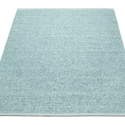 Pappelina Svea Metallic Azurblue & Pale Turquoise Rug Rugs