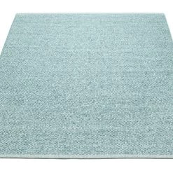 Pappelina Svea Metallic Azurblue & Pale Turquoise Rug Rugs