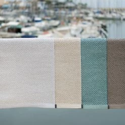 Pappelina Svea Metallic Azurblue Table Runner