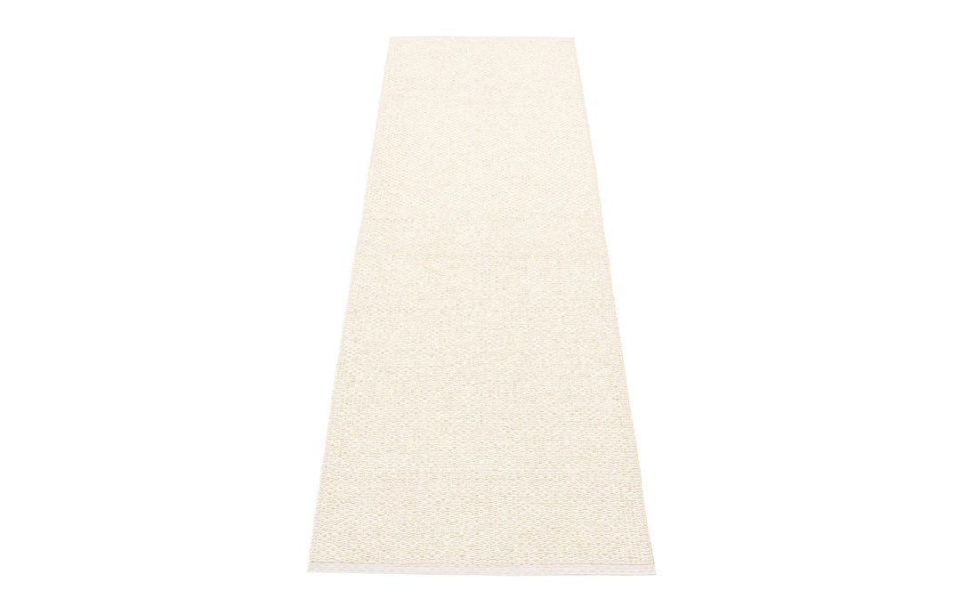 Pappelina Svea Metallic Beige & Vanilla Runner Rug 18 Pappelina Svea Metallic Beige & Vanilla Runner Rug