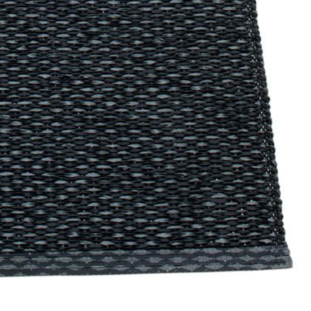 Pappelina Svea Metallic Black & Black Runner Rug 6 Pappelina Svea Metallic Black & Black Runner Rug
