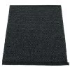 Pappelina Svea Metallic Black & Black Runner Rug
