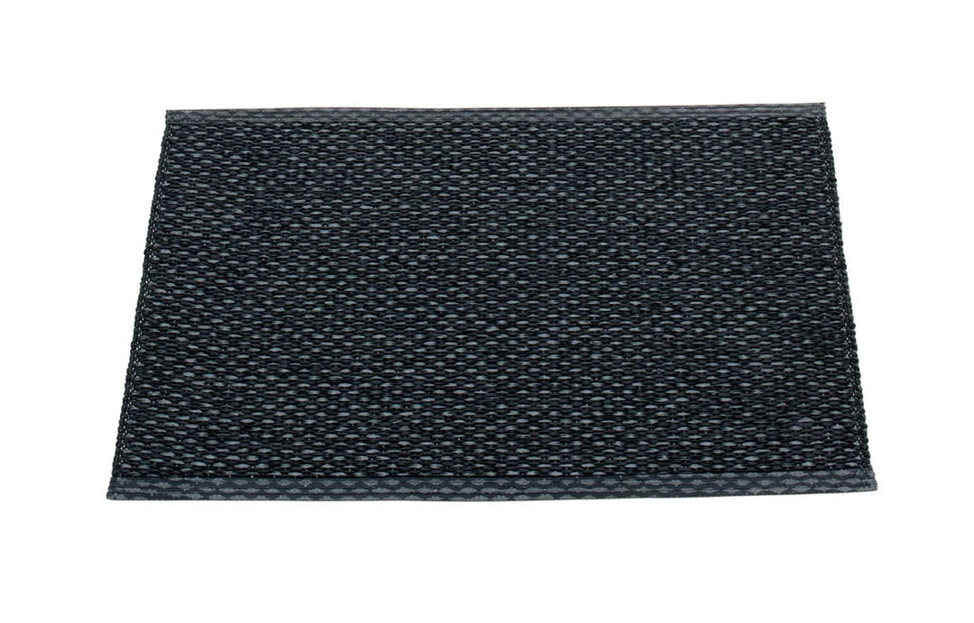 Pappelina Svea Metallic Black & Black Runner Rug 16 Pappelina Svea Metallic Black & Black Runner Rug