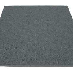 Pappelina Rugs Svea Metallic Black & Granit Rug