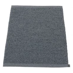 Pappelina Svea Metallic Black & Granit Runner Rug
