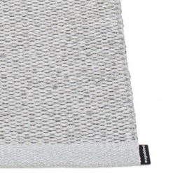 Pappelina Rugs Svea Metallic Grey & Grey Rug