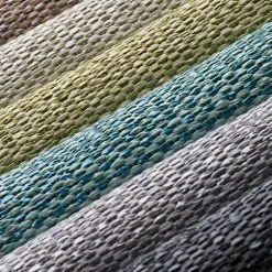 Pappelina Rugs Svea Metallic Grey & Grey Runner Rug