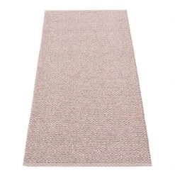 Pappelina Rugs Svea Metallic Lilac & Pale Rose Runner Rug