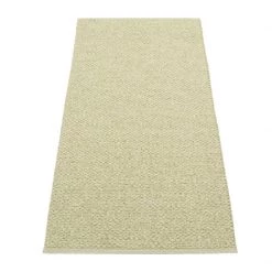 Pappelina Svea Metallic Olive & Seagrass Runner Rug Rugs